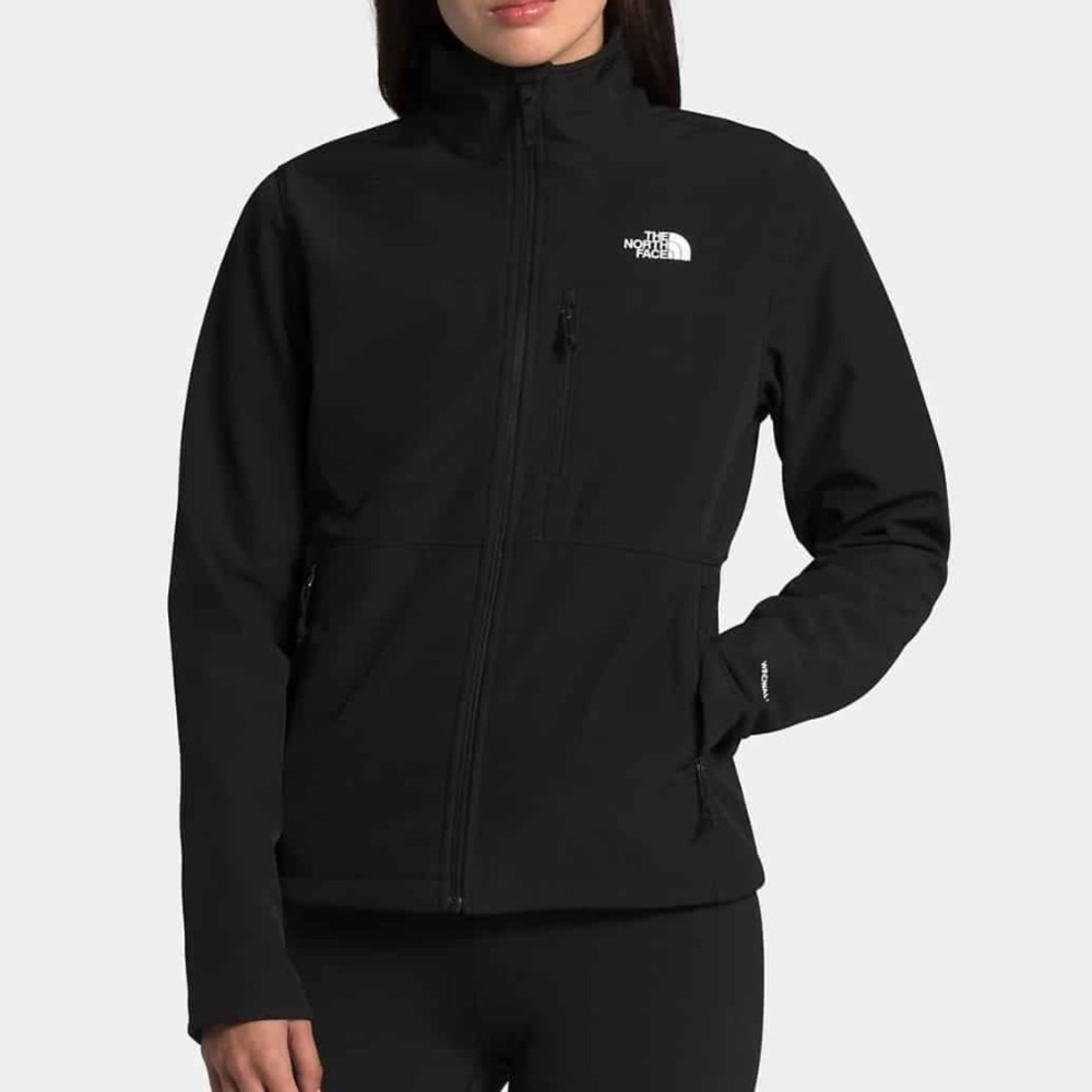 The North Face Apex Soft Shell Women’s Black Jacket Size L